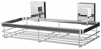 EvoVac Suction Chrome Bathroom Shelf