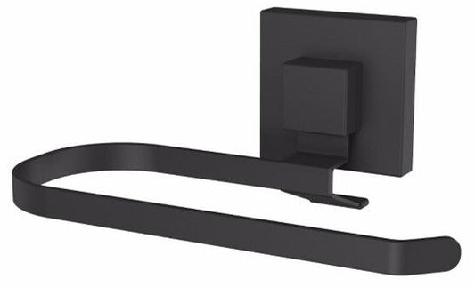 EvoVac Suction Matte Black Toilet Roll Holder