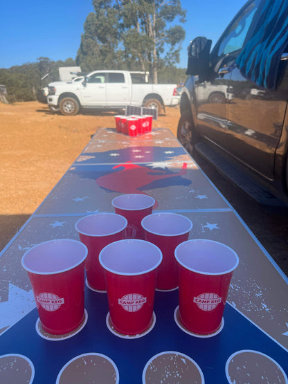 Camp Keg Reusable Beer Pong Set