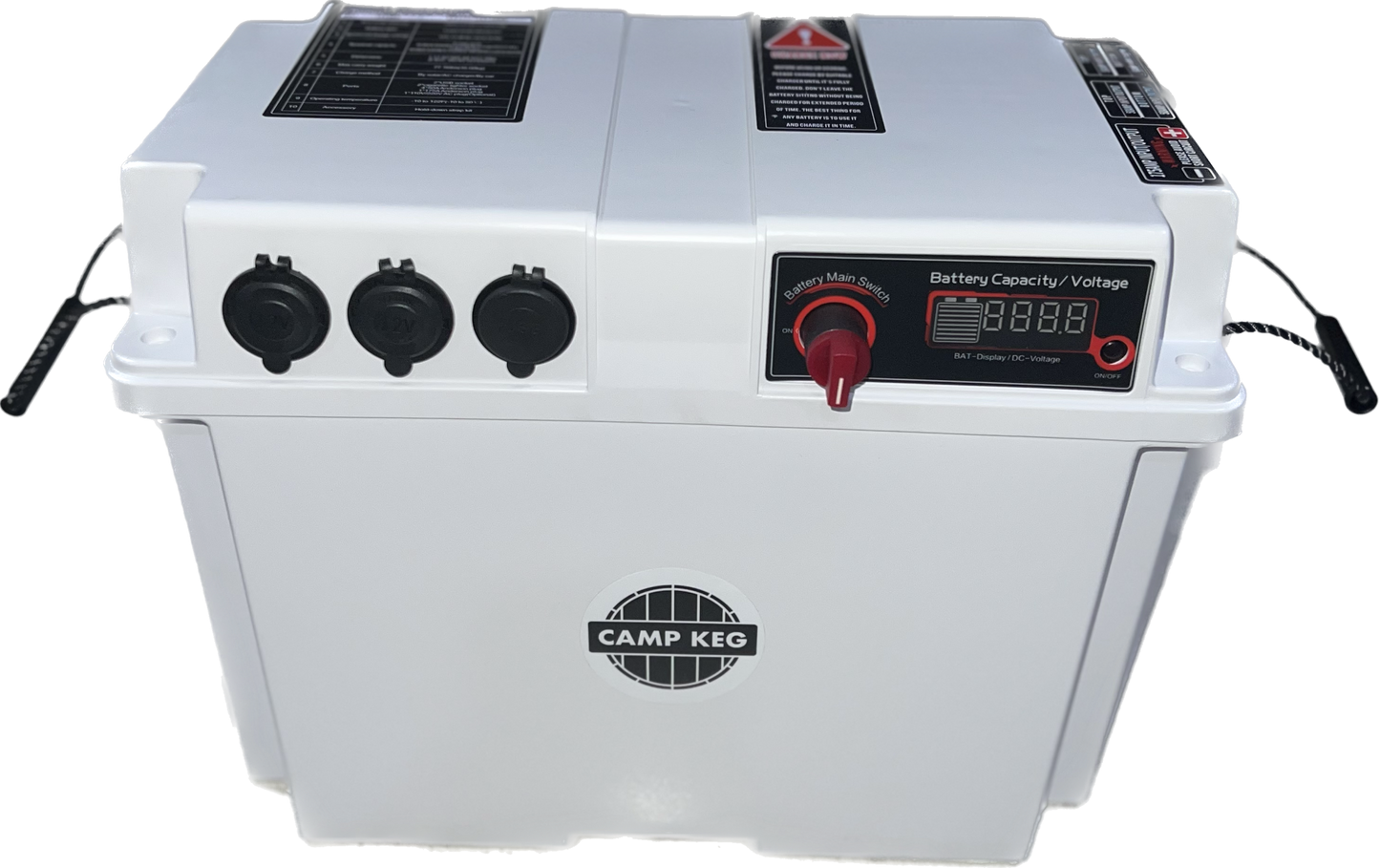 Surge+ 300AH 12V LiFePo4 Lithium Power Box - New Cells