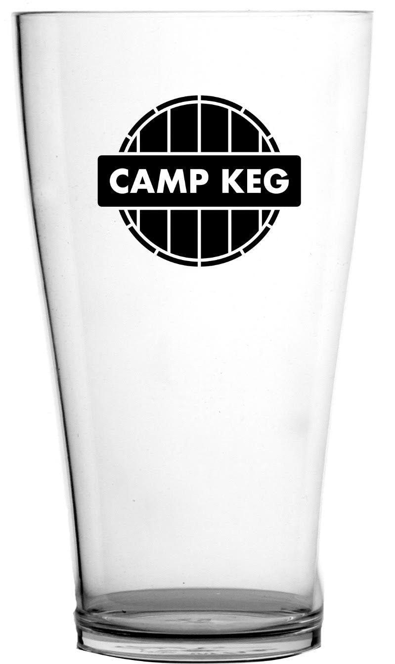 Camp Keg Unbreakable Pint Glass - Camp Keg
